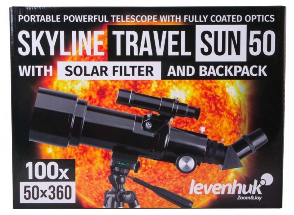 Levenhuk Skyline Travel Sun 50 Teleskop
