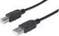 Kabel USB MANHATTAN USB 2.0 typ B (wtyk) 5 