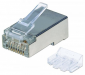INTELLINET NETWORK SOLUTIONS Wtyk Modularny RJ45 Cat6A STP Wtyk 