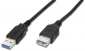 Kabel USB DIGITUS USB typ A (gniazdo) 1.8 