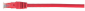NETRACK CAT6 UTP 0.5 m Czerwony 0.5 Patchcord 