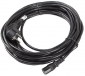 Kabel zasilający LANBERG Schuko - IEC320 C13 10m. CA-C13C-11CC-0100-BK 