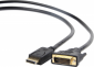 GEMBIRD DisplayPort - DVI 1.8 m 1.8m /s1x DisplayPort (wtyk) 1x DVI 