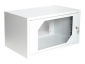 ASM CL-19 06U Szafka wisząca 19 6U 550x350mm drzwi szklane RAL7035 