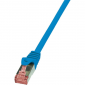 LOGILINK S/FTP Cat.6 0.5 m Niebieski 0.5 Patchcord 