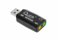 Karta dźwiękowa QUER 3D Plug&Play KOM0638 
