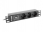 Listwa zasilająca LANBERG PDU-03F-0200-IEC-BK 
