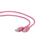 GEMBIRD Patchcord Cat.5E 5m Różowy 5 Patchcord 