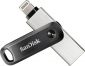 Pendrive SANDISK iXpand GO 128 GB (128 GB /USB 3.0 /Czarno-srebrny ) 