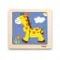 Viga 51319 Puzzle na podkładce - Żyrafa 