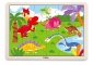 Viga 51460 Puzzle na podkładce 24 elementy - dinozaury 