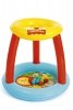 Bestway 93541 Fisher Price Basenik z daszkiem i piłkami Animal Friends 
