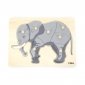 Viga 44601 Puzzle na podkładce z uchwytami - Słoń 