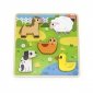 Viga 44662 Drewniane puzzle - Farma 