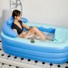 Wanna SPA składana z zagłówkiem dmuchana z pompką