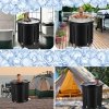 Wanna beczka do morsowania 320L – składana, przenośna, XXL
