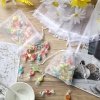 Woreczki z organzy białe 100 szt. 7x9,5 cm – ślub, komunia, prezenty