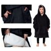 Bluza zimowa z kapturem oversize