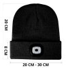 uniwersalna czapka unisex z latarką led