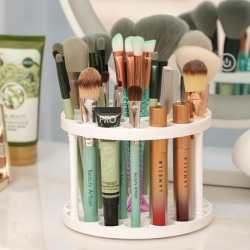 Organizer stojak na pędzle kredki kosmetyki