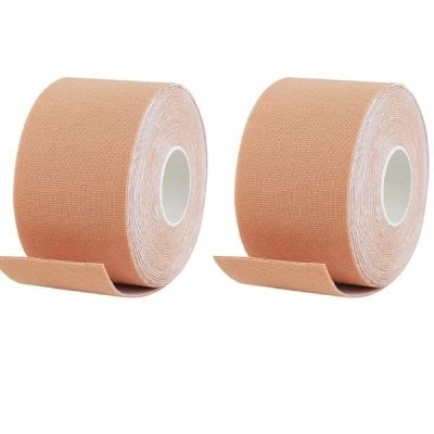 Taśma do ciała beżowa unosząca biust 5mx5cm 2 sztuki