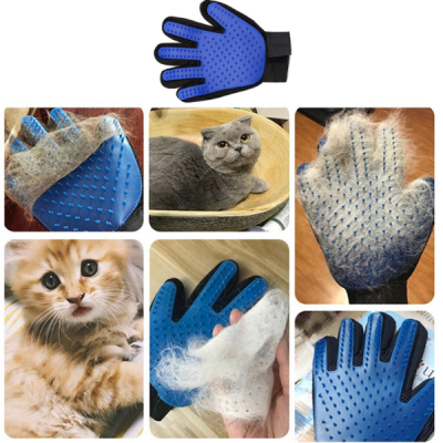 Rękawica dla zwierząt do masażu do sierści