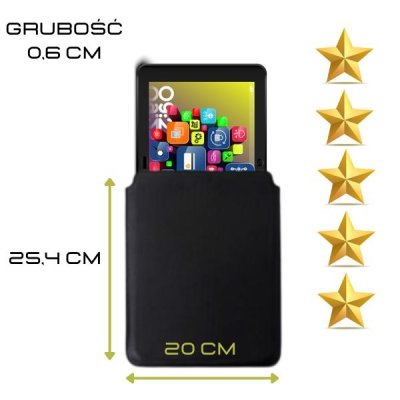 Pokrowiec czarny etui na tablet