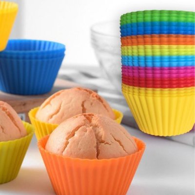 Foremki do ciastek muffinek 50 sztuk