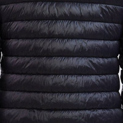 Męska kurtka przejściowa czarna pikowana L/XL bez kaptura