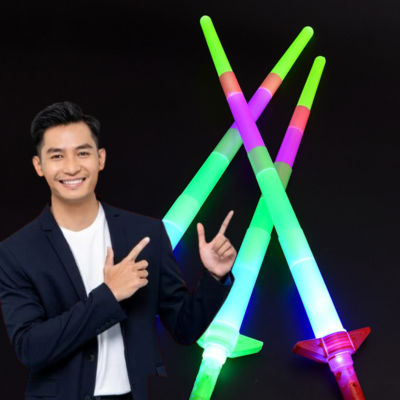 miecze świetlne na imprezę urodzinową dla dzieci 10 sztuk