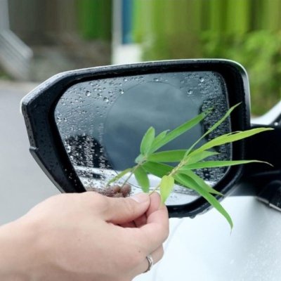 Folia hybrydowa naklejka na lusterka wodoodporna 2 sztuki