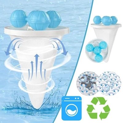 5 sztuk sitek zbierających włosy podczas prania