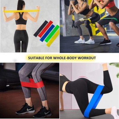Opaski fitness gumy oporowe 5 sztuk