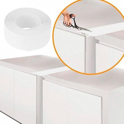 taśma uszczelniająca wykończeniowa do wc biała 36mm x 3m