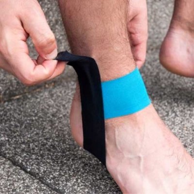 Taśma kinezjologiczna tejpy plastry 4 sztuki mix