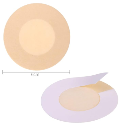 Nakładki naklejki na sutki – nasutniki cieliste 5 par (10 sztuk)