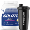 Trec Isolate 100 700g Śmietankowo-Waniliowy plus Shaker Team Black Trec 700m