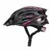 Kask Rowerowy Meteor MV29 Drizzle L 58-61 cm Czarno-Różowy