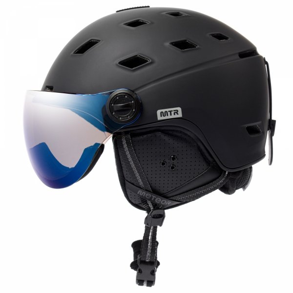 Kask Narciarski Meteor Glide M 55-58 cm Czarny