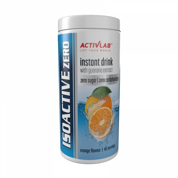 Izotonik Activlab Isoactive Zero 225g Pomarańcza