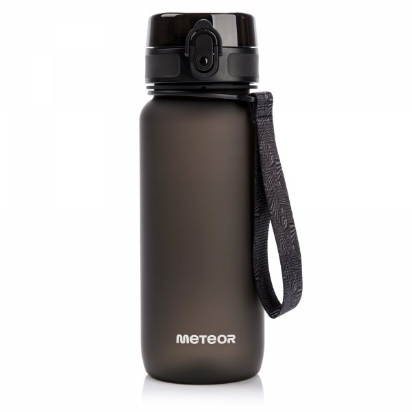 Bidon Sportowy Meteor 650 ml Tritan Czarny1