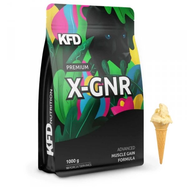 X-Gainer KFD 1000 g Lody Waniliowe