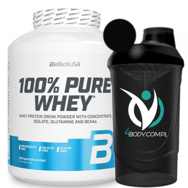 BioTechUSA 100% Pure Whey 2270g Słony Karmel
