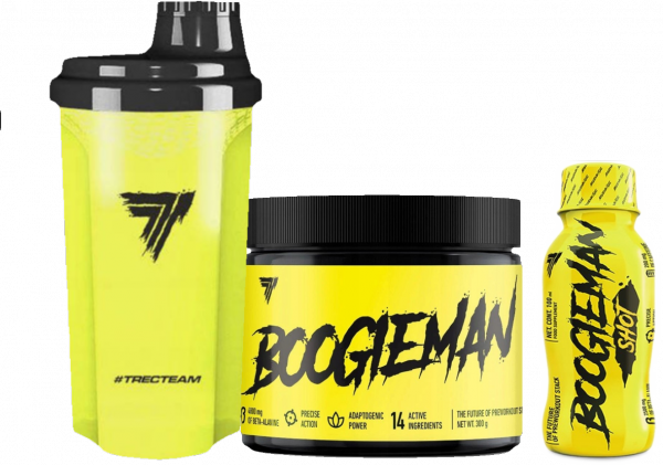 Zestaw TREC Boogieman 300g+Shaker 0,7l+ Shot
