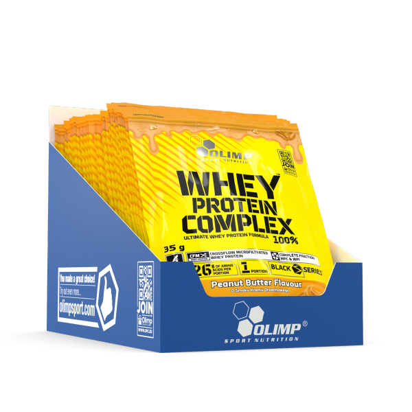   Białko Olimp Whey Protein Complex100% 35g Masło Orzechowe