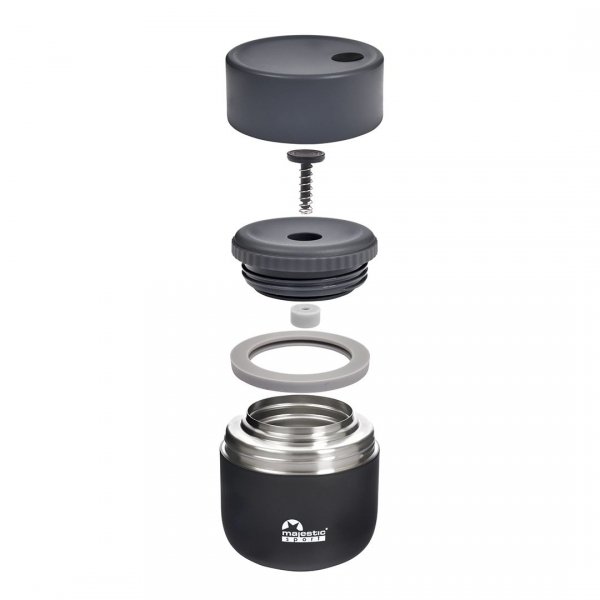 Termos Obiadowy Majestic Sport Kea 500 ml Czarny foto 6
