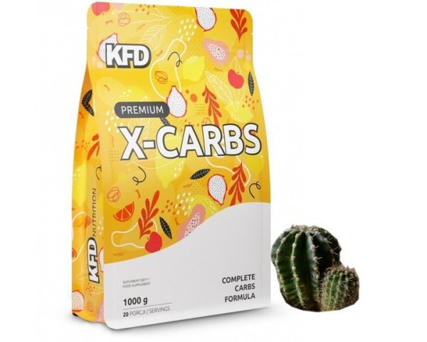 KFD Premium X-Carbs 1000 g Kaktus