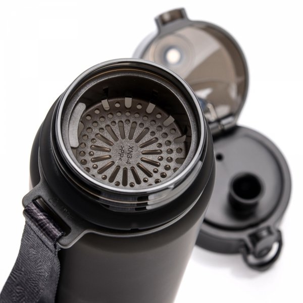 Bidon Sportowy Meteor 500 ml Tritan Czarny foto3