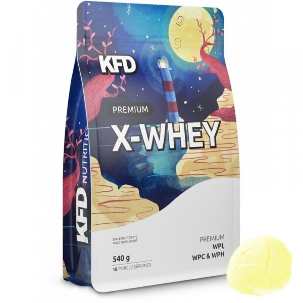  KFD X-Whey 540g Lody Waniliowe