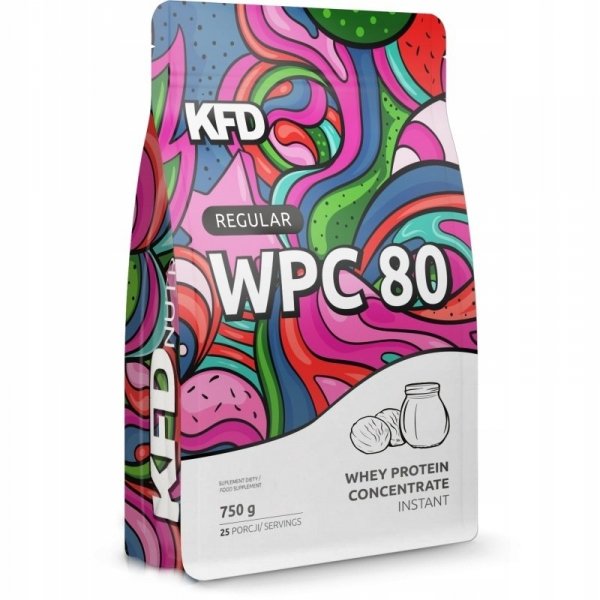 KFD Regular WPC 80 750 g Śmietankowo-Mleczny